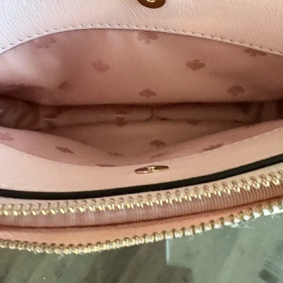 💗💗KATE SPADE KENDALL BRIAR LANE PALE PINK QUILTED LEATHER CROSSBODY BAG!💗💗 - Picture 9 of 10